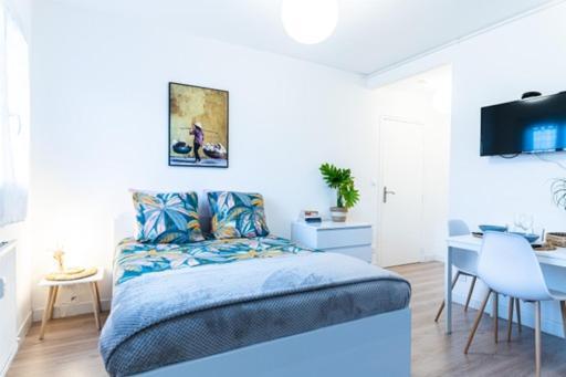 Апартаменты Le Coquet - Balcon - Proche Gare - Parking Бург-ан-Бресс Экстерьер фото